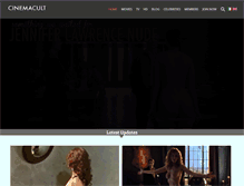 Tablet Screenshot of cinemacult.com